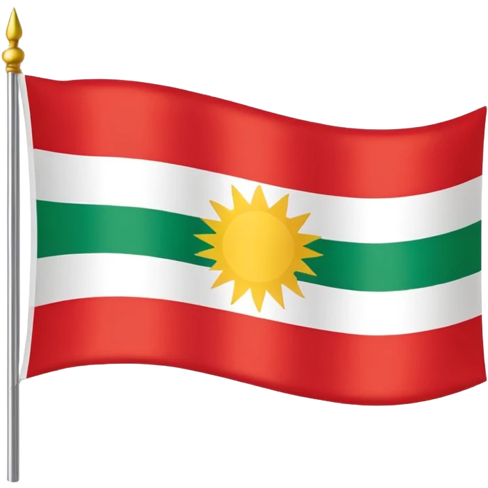 Kurdistan flag emoji