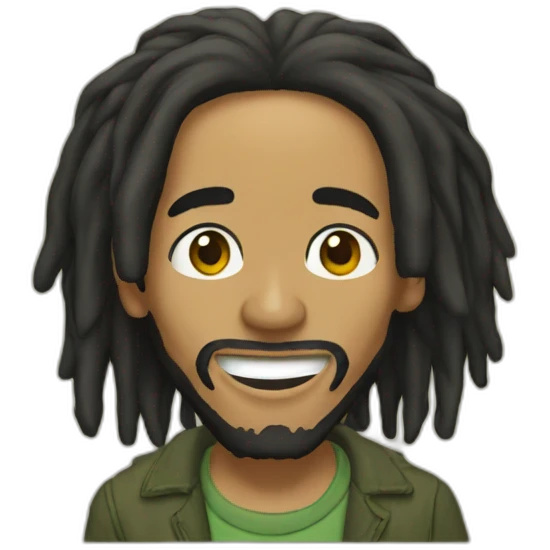 Bob marley emoji