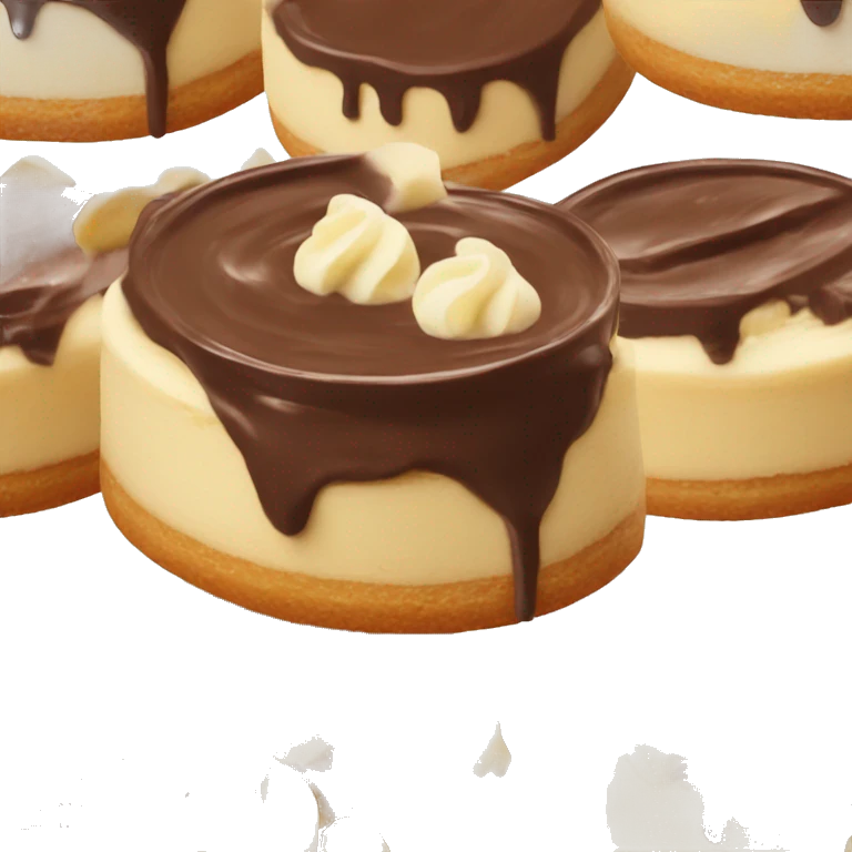 Nutella cheesecake  emoji