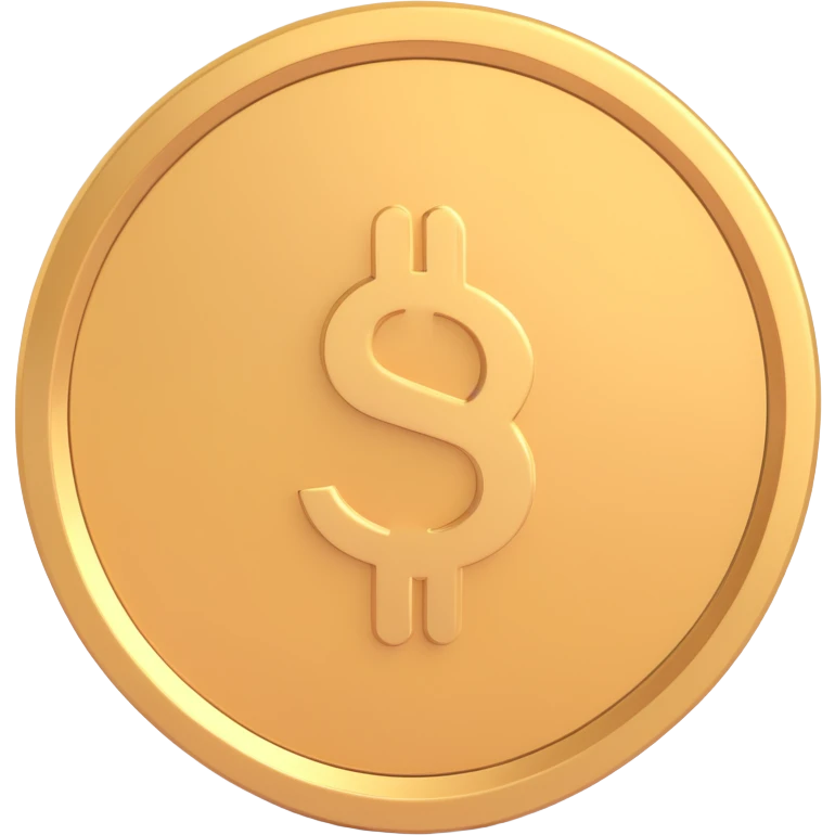 a spinning coin emoji