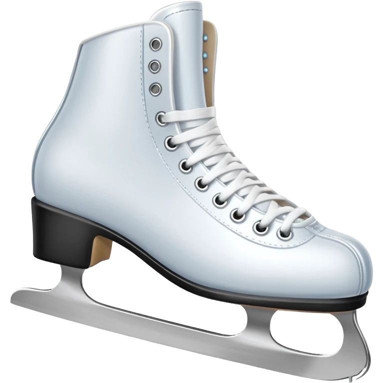 white ice skate emoji