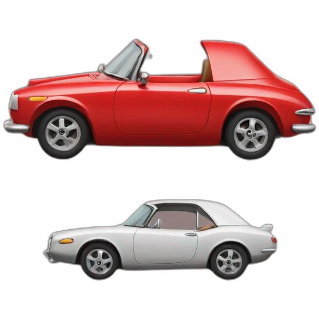 Red car emoji