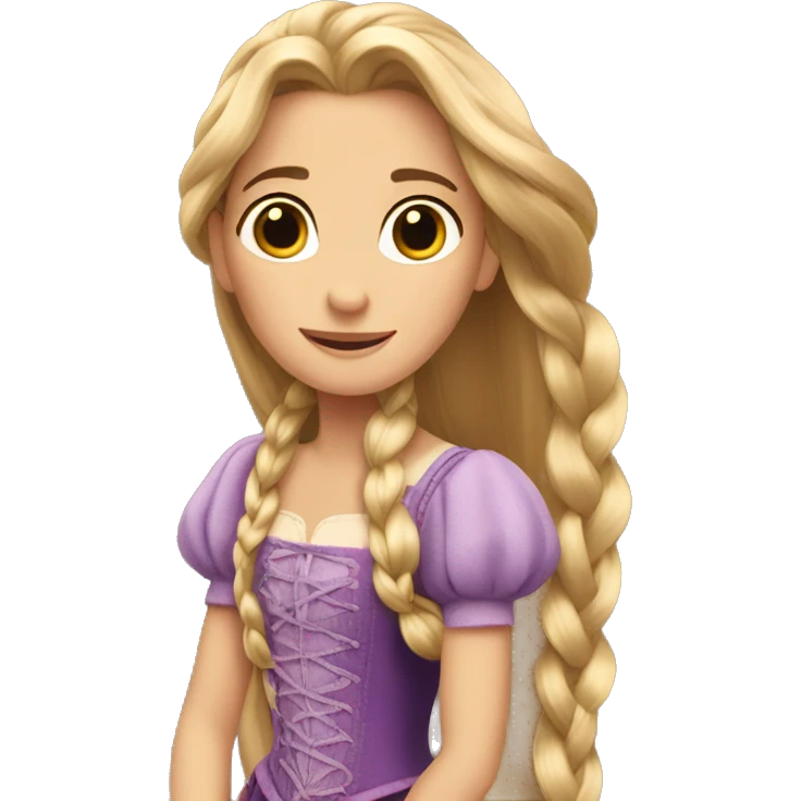 Rapunzel emoji