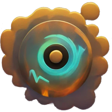 audio waveform radial circular wave form particles emoji