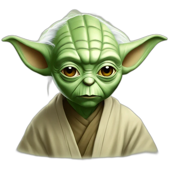 master yoda is crazy emoji