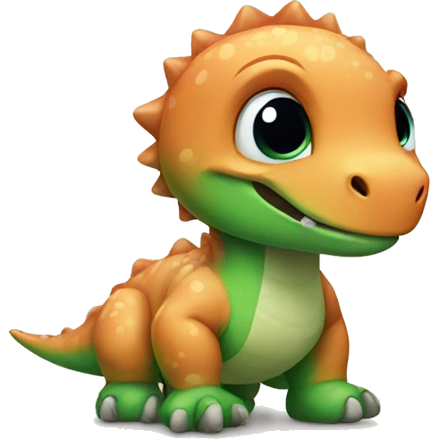 Cute dinosaur  emoji