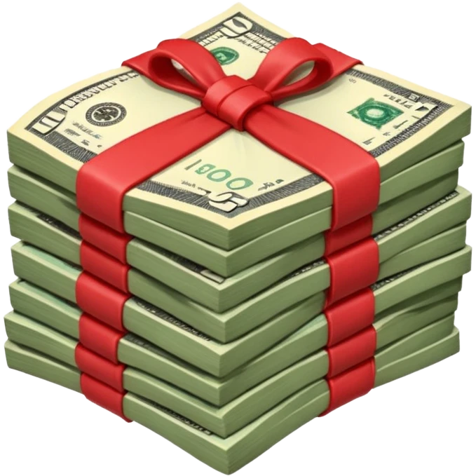 Сделай пачку денег как в GTA San Andreas emoji