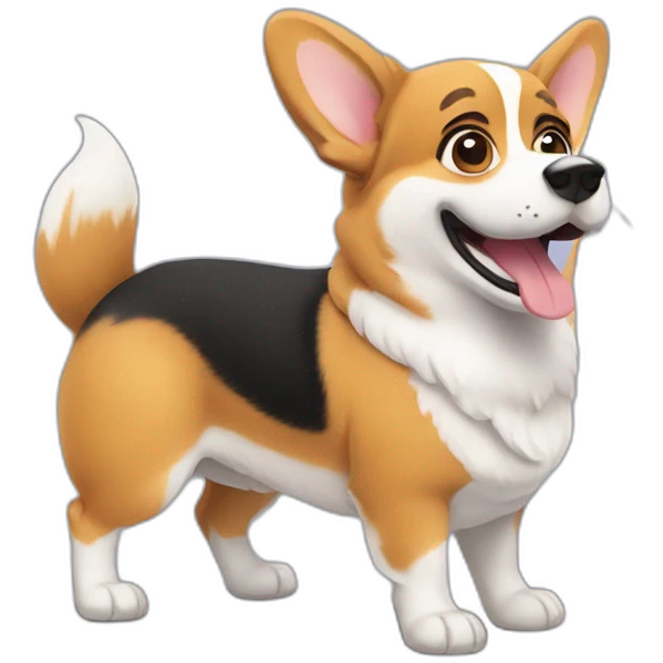 corgi-talking-on-the-phone emoji