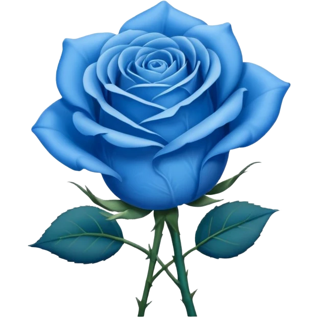 rosa azul emoji