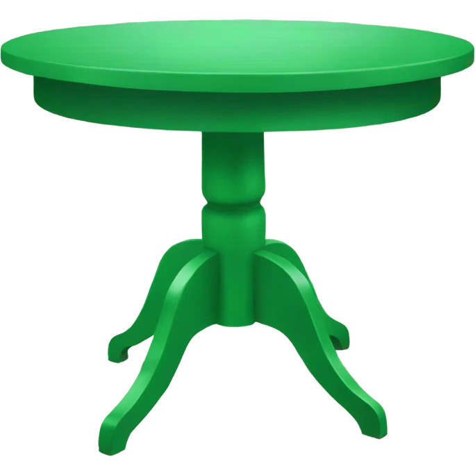 green table emoji