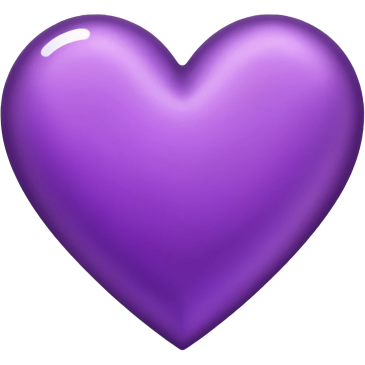 purple heart emoji