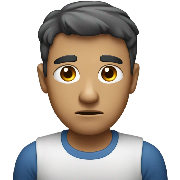 Concerned  emoji