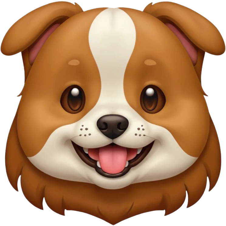 Dog that pants emoji