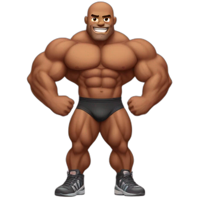 big-bodybuilder emoji