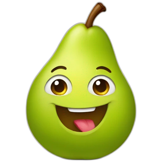 pear face emoji
