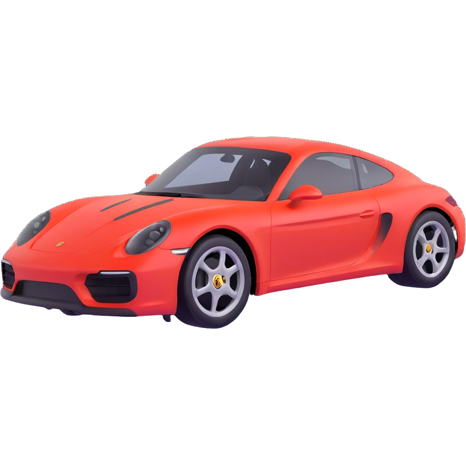 porsche sports car emoji