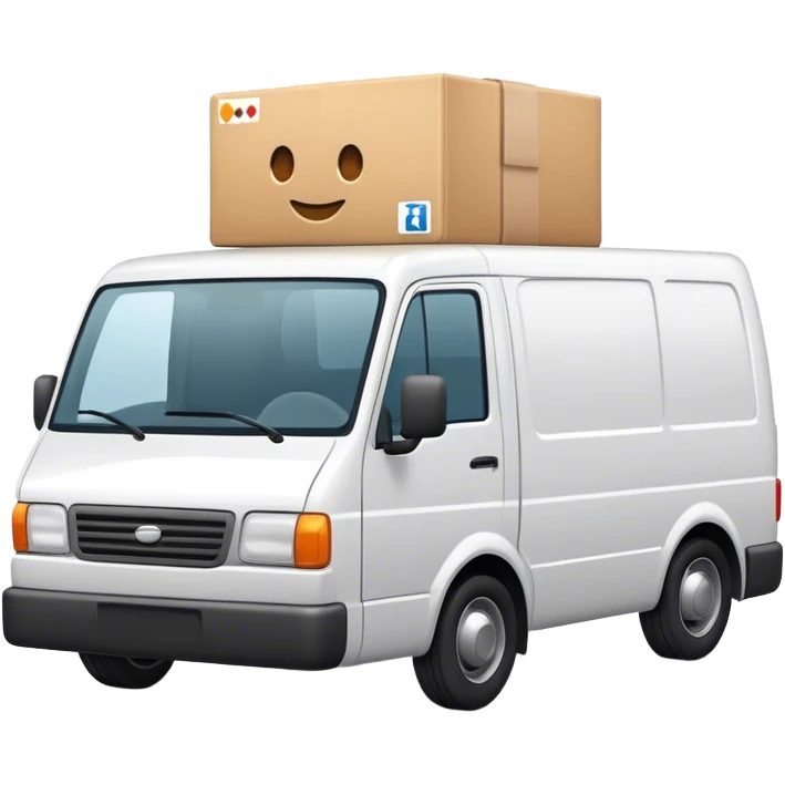 Delivery car emoji