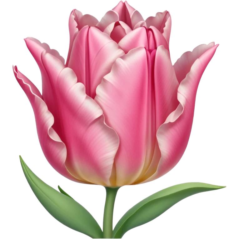 OMBRE BLUSH PINK TULIP emoji