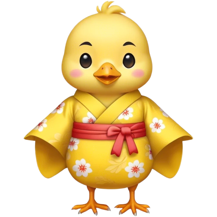 Merge a 👘 and 🐥 emoji