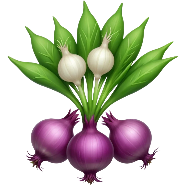 Small onions bunch emoji