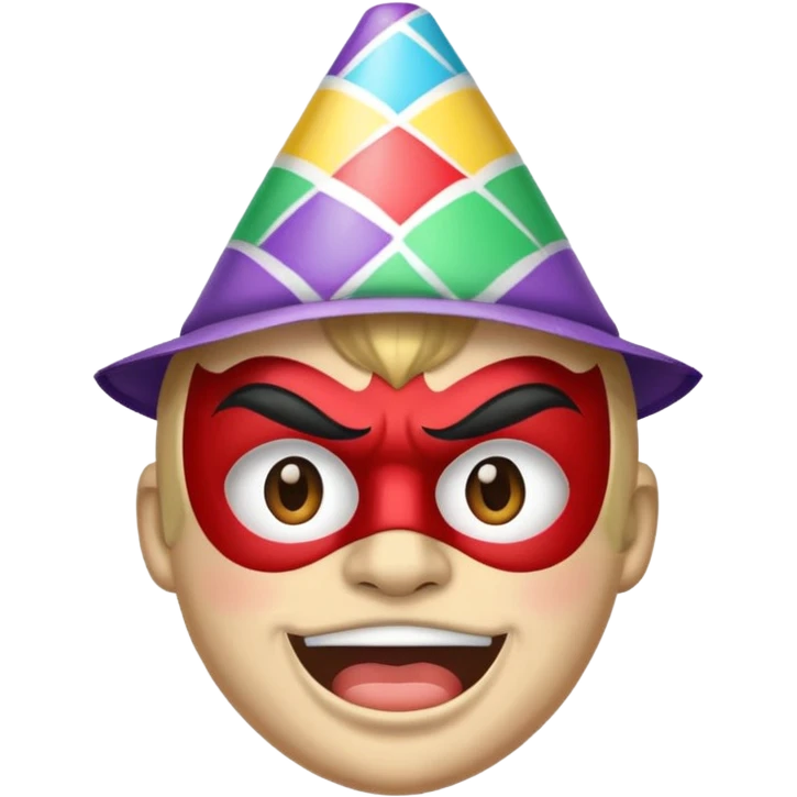 super angry boy emoji carnival theme emoji