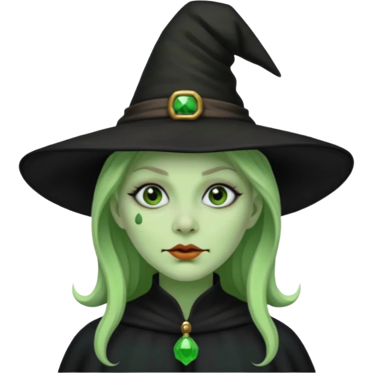 Halloween witch emoji