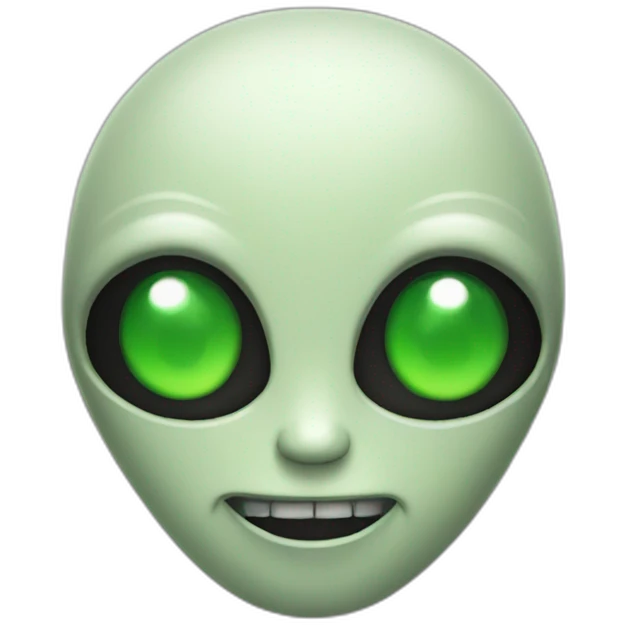  Good alien emoji