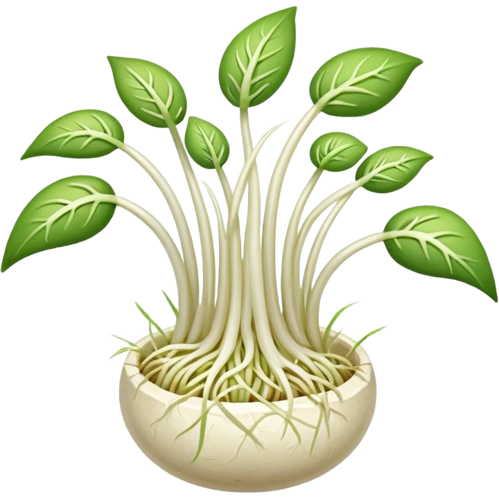 bean sprouts emoji
