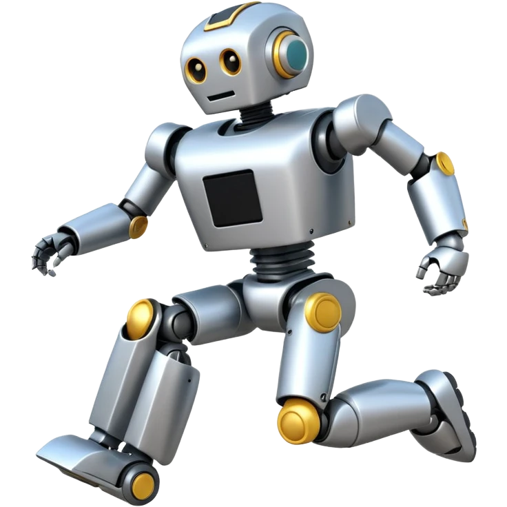 robot running right emoji