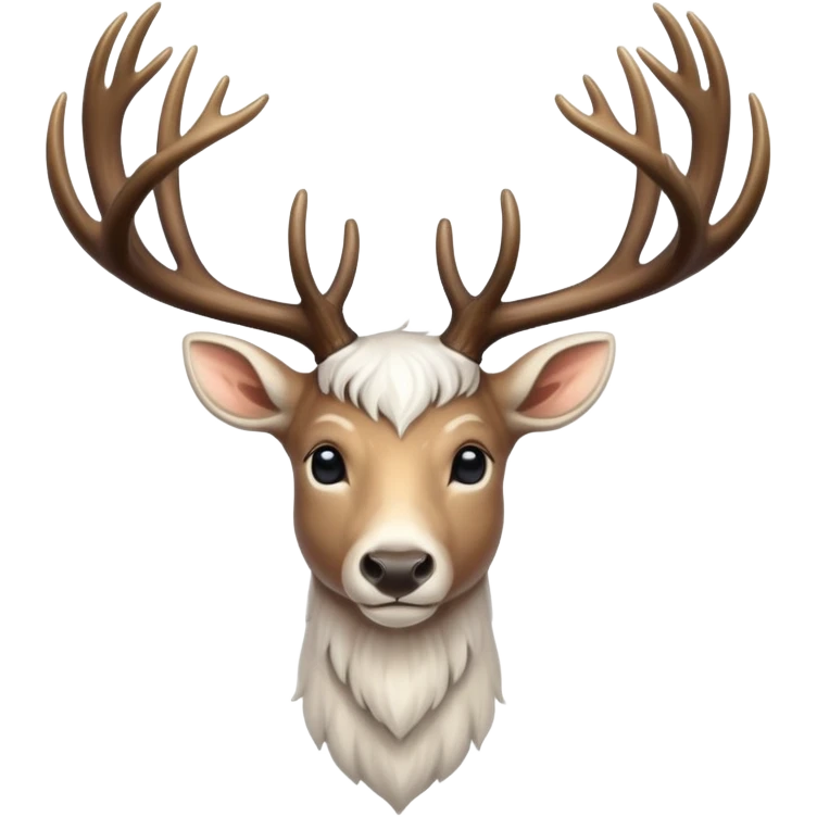 White stag  emoji