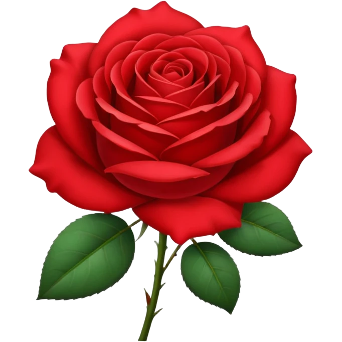 Flower rose emoji