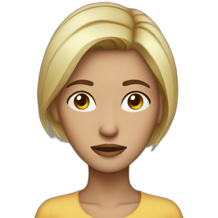 Headache-woman emoji