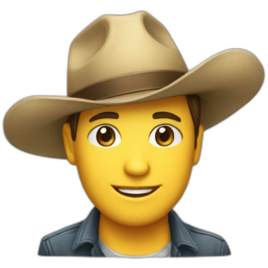agronomo com chapeu emoji