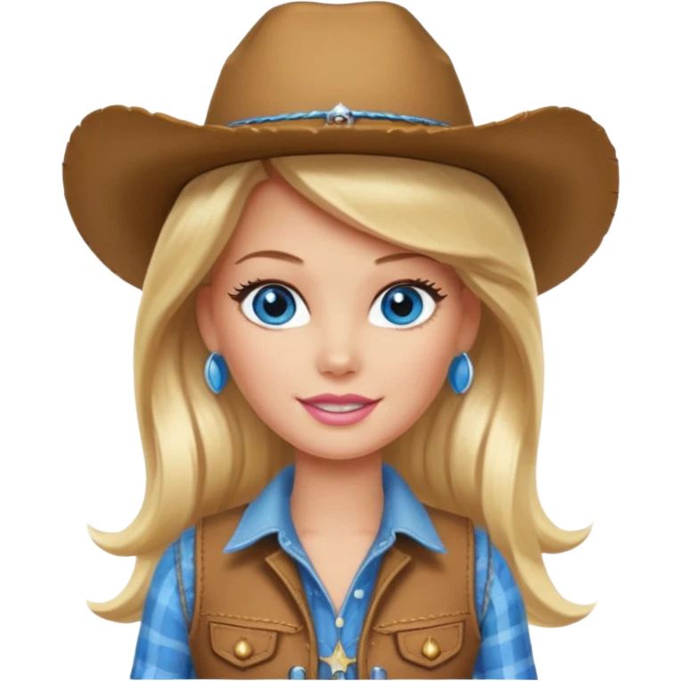 Barbie from the movie Disney Pixar's Toy Story  emoji