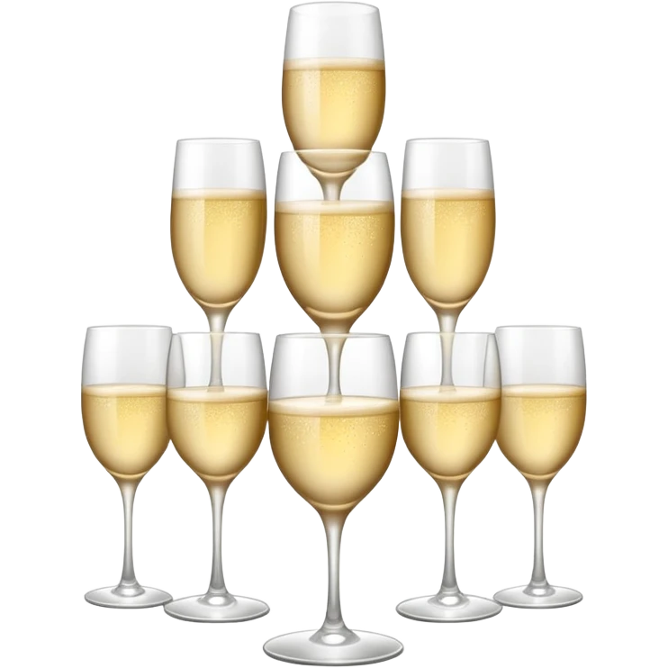champagne tower emoji