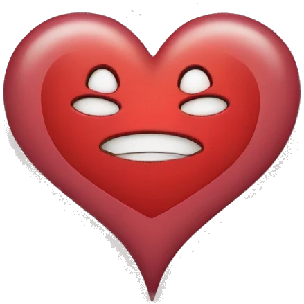 Heart with a heart inside  emoji