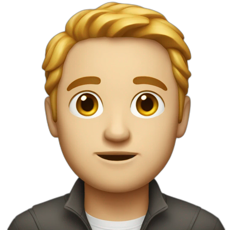 Hugo whose work  emoji