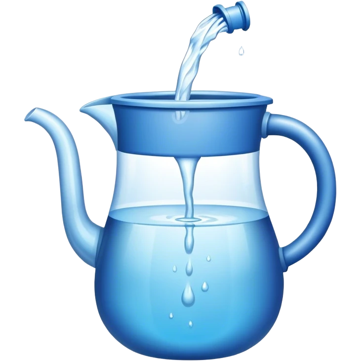 Water pouring from a water jug emoji