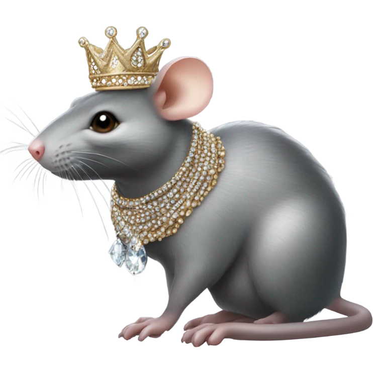 rat princess emoji