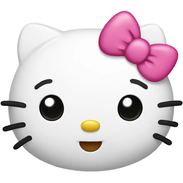 Hello kitty emoji