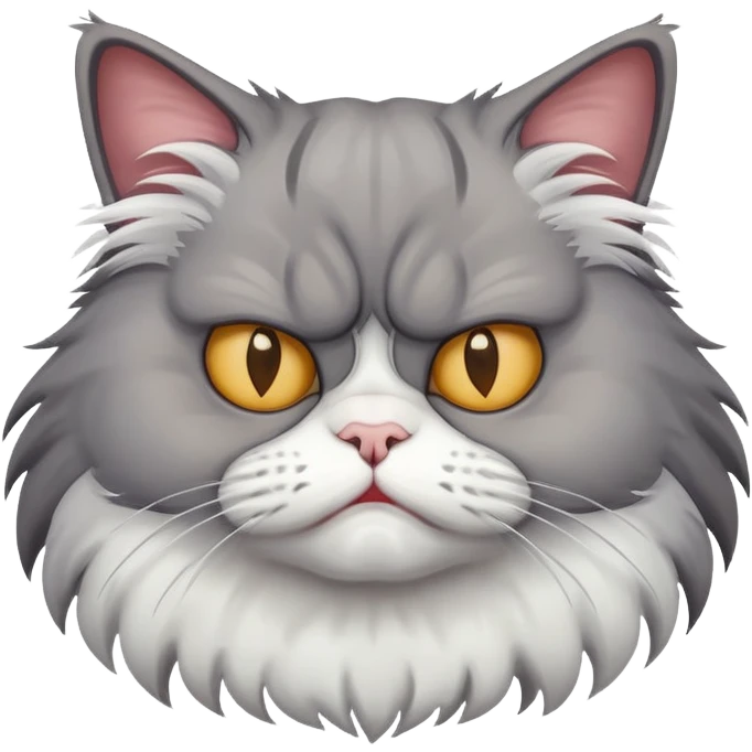 Un gato feo emoji