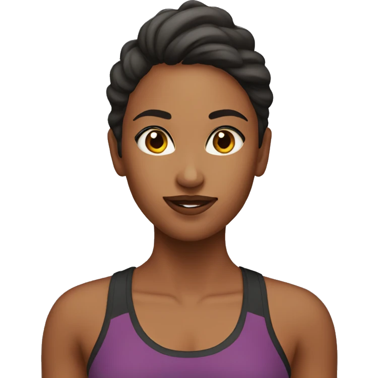 Fit girl  emoji