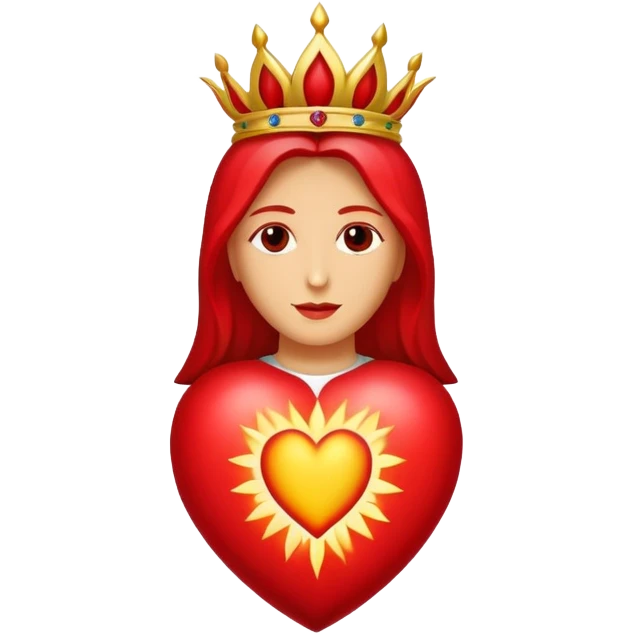 Christian Sacred Heart emoji
