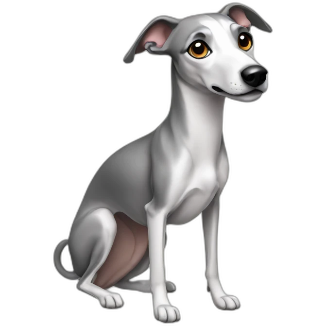 whippet dog emoji