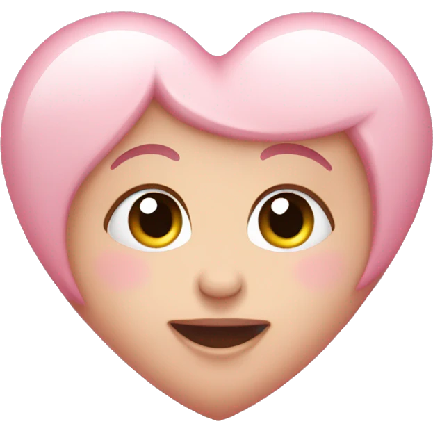 baby pink heart emoji