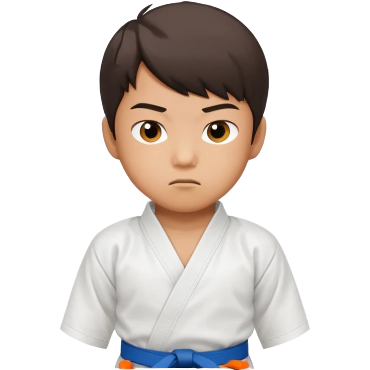 karate boy, asian emoji