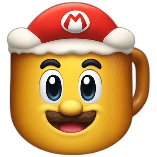 mario beer emoji