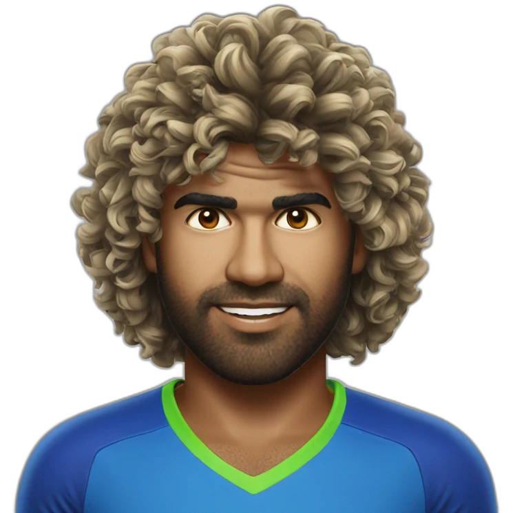 Lasith Malinga emoji