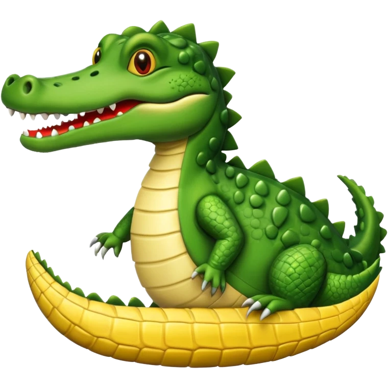 code writing crocodile emoji