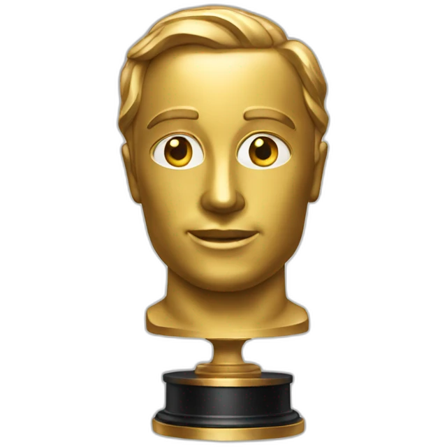 oscar statue emoji